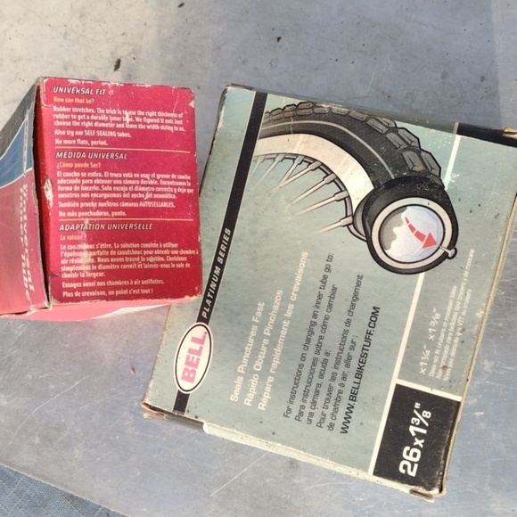 Bell Universal Inner Tube and Platinum Series No Flats - Picture 2 of 3